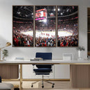 Amerant Bank Arena Wall Art Canvas Print - Basketball Arena by MyGreatCanvas | Canvas Wall Art Prints | Photo Prints & Wall Decor