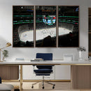 American Airlines Center Dallas Stars Wall Art Canvas Print