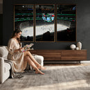American Airlines Center Dallas Stars Wall Art Canvas Print