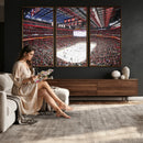 Barton Malow Little Caesars Arena Detroit Wall Art Canvas