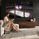 Rogers Place Edmonton Oilers Ice Hockey Stadium Wall Art,
