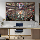 United Center Chicago Bulls Stadium Wall Art Canvas Print