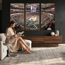 United Center Chicago Bulls Stadium Wall Art Canvas Print