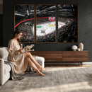 Vaudoise Lausanne Ice Hockey Arena Stadium Wall Art Canvas,