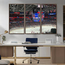 Washington Capitols New York Rangers Ice Hockey Game Stadium