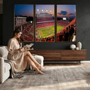 NC State Wolfpack Football Team Print - Raleigh