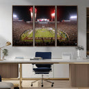 Framed Florida State Seminoles Football Team Print -