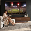 Framed Florida State Seminoles Football Team Print -