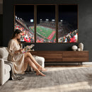 Houston Cougars Football Team Print - Houston TDECU Stadium