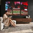 Virginia Tech Hokies Football Team Print - Blacksburg Lane