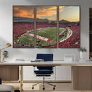 Camp Randall Stadium Wisconsin Badgers Large Wall Art Canvas
