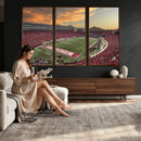 Camp Randall Stadium Wisconsin Badgers Large Wall Art Canvas