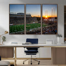 Demon Deacons Football Team Print Canvas- Winston-Salem by MyGreatCanvas | Canvas Wall Art Prints | Photo Prints & Wall Decor