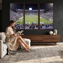 Brigham Young University Cougars Football Print Canvas -