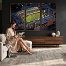 University of North Texas Mean Green Football Artwork,