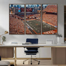 University of Texas Longhorns Football Team Print - Austin by MyGreatCanvas | Canvas Wall Art Prints | Photo Prints & Wall Decor