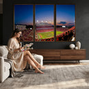 Wolfpack Football Team Wall Art Print - Raleigh
