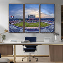 Florida Atlantic University Owls Football Team Print - Boca by MyGreatCanvas | Canvas Wall Art Prints | Photo Prints & Wall Decor