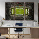 UCF Knights Football Team Print - Orlando FBC Mortgage by MyGreatCanvas | Canvas Wall Art Prints | Photo Prints & Wall Decor