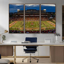 University of Illinois Fighting Illini Football Team Print - by MyGreatCanvas | Canvas Wall Art Prints | Photo Prints & Wall Decor
