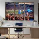 University of Kansas Jayhawks Football Team Art Print - by MyGreatCanvas | Canvas Wall Art Prints | Photo Prints & Wall Decor