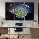 University of North Carolina Tar Heels Football Team Print - by MyGreatCanvas | Canvas Wall Art Prints | Photo Prints & Wall Decor