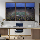 University of Michigan Wolverines Football Team Print - Ann by MyGreatCanvas | Canvas Wall Art Prints | Photo Prints & Wall Decor