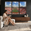 Oklahoma State Cowboys Football Team Print - Stillwater