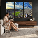Framed USF Bulls Football Team Print - Tampa Raymond James