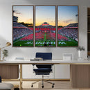 NC State Wolfpack Football Team Print Wall Art - Raleigh