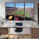 Boston College Eagles Football Team Print - Boston Alumni by MyGreatCanvas | Canvas Wall Art Prints | Photo Prints & Wall Decor