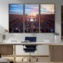 Denver Broncos Football Team Print Canvas- Empower Field at