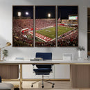 Indiana University Hoosiers Football Team Print Canvas