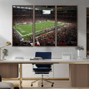 Miami Hurricanes Football Team Print Canvas- Miami Hard Rock
