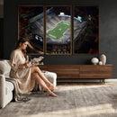 Michigan State Spartans Football Team Print - East Lansing