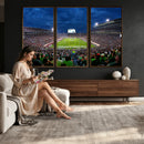 Michigan State Spartans Football Team Print - East Lansing