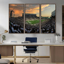 Michigan State Spartans Football Team Print - East Lansing