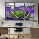 Northwestern University Wildcats Football Team Print - by MyGreatCanvas | Canvas Wall Art Prints | Photo Prints & Wall Decor