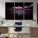 Ohio State University Buckeyes Football Team Print - by MyGreatCanvas | Canvas Wall Art Prints | Photo Prints & Wall Decor
