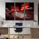 Ohio State University Buckeyes Football Team Print - by MyGreatCanvas | Canvas Wall Art Prints | Photo Prints & Wall Decor
