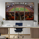 Syracuse University Orange Football Canvas Print, Football