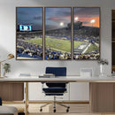 Memphis Tigers Football Team Print - Memphis Simmons Bank