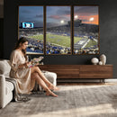 Memphis Tigers Football Team Print - Memphis Simmons Bank