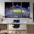 University of Memphis Tigers Football Team Print - Memphis by MyGreatCanvas | Canvas Wall Art Prints | Photo Prints & Wall Decor