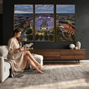 The Louisiana State University Tigers Football Team Print -