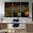 West Virginia Uni Mountaineers Football Team Print - Milan