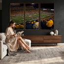 West Virginia Uni Mountaineers Football Team Print - Milan