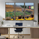 Puskar Stadium Canvas Print Wall Art - Morgantown Print -