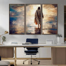 Jesus Walking on Water Wall Art | Ready to Hang Spiritual