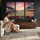 Oregon State Beavers Football Team Print - Corvallis Reser